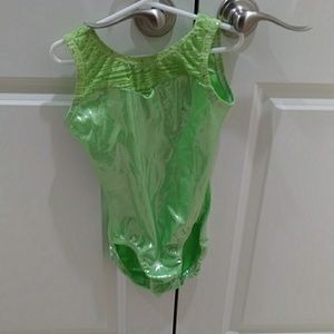 Tinkerbell Sparkly Gymnastics Leotard